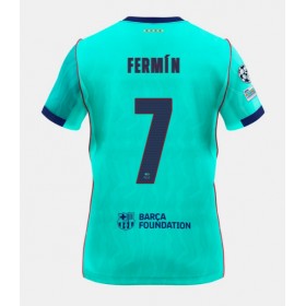 Barcelona Fermin Lopez #7 Tredje skjorte 2026-27 Kortermet